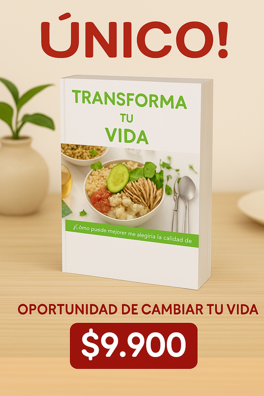 Pierde hasta 5 Kg en casa en 30 días con recetas saludables y fáciles